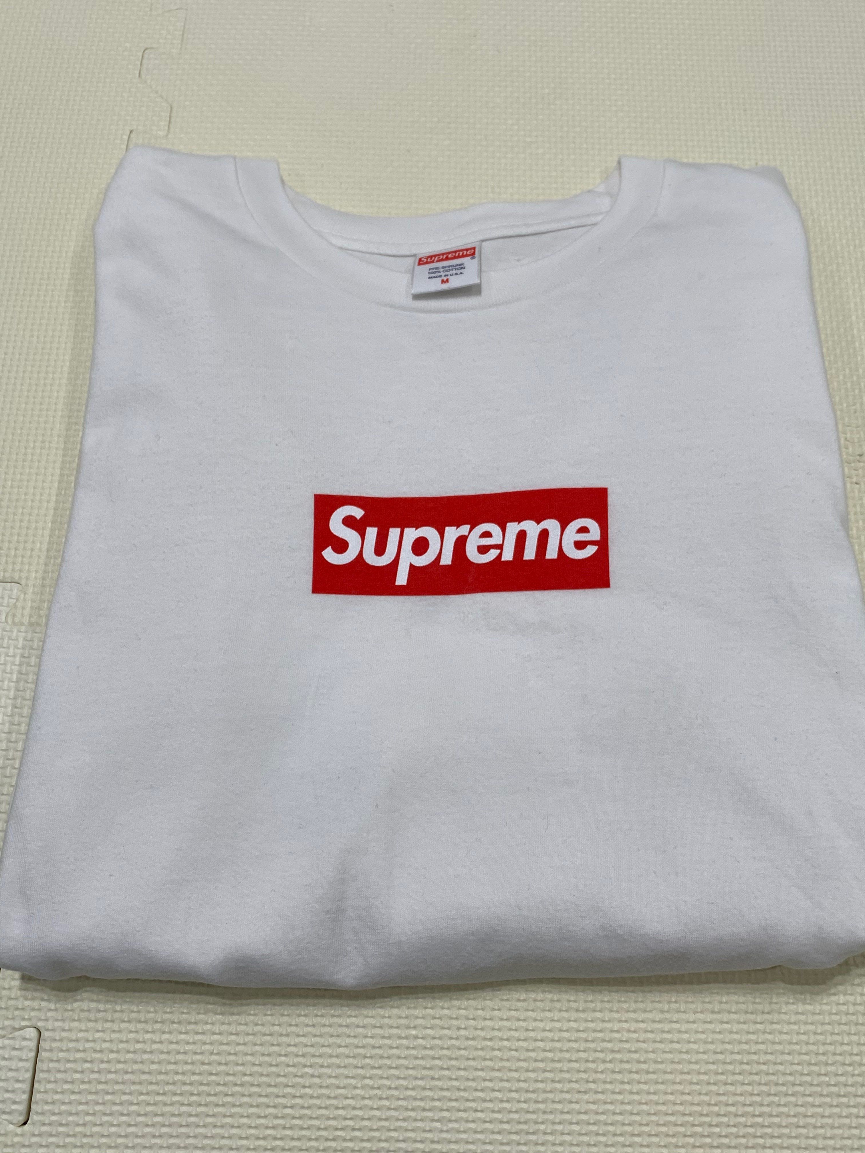 Supreme Box Logo L/S Tee "White"
