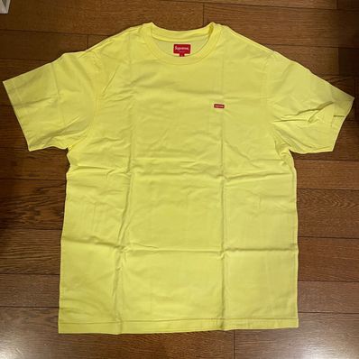 Supreme Small Box Tee "Light Yellow"(20SS)