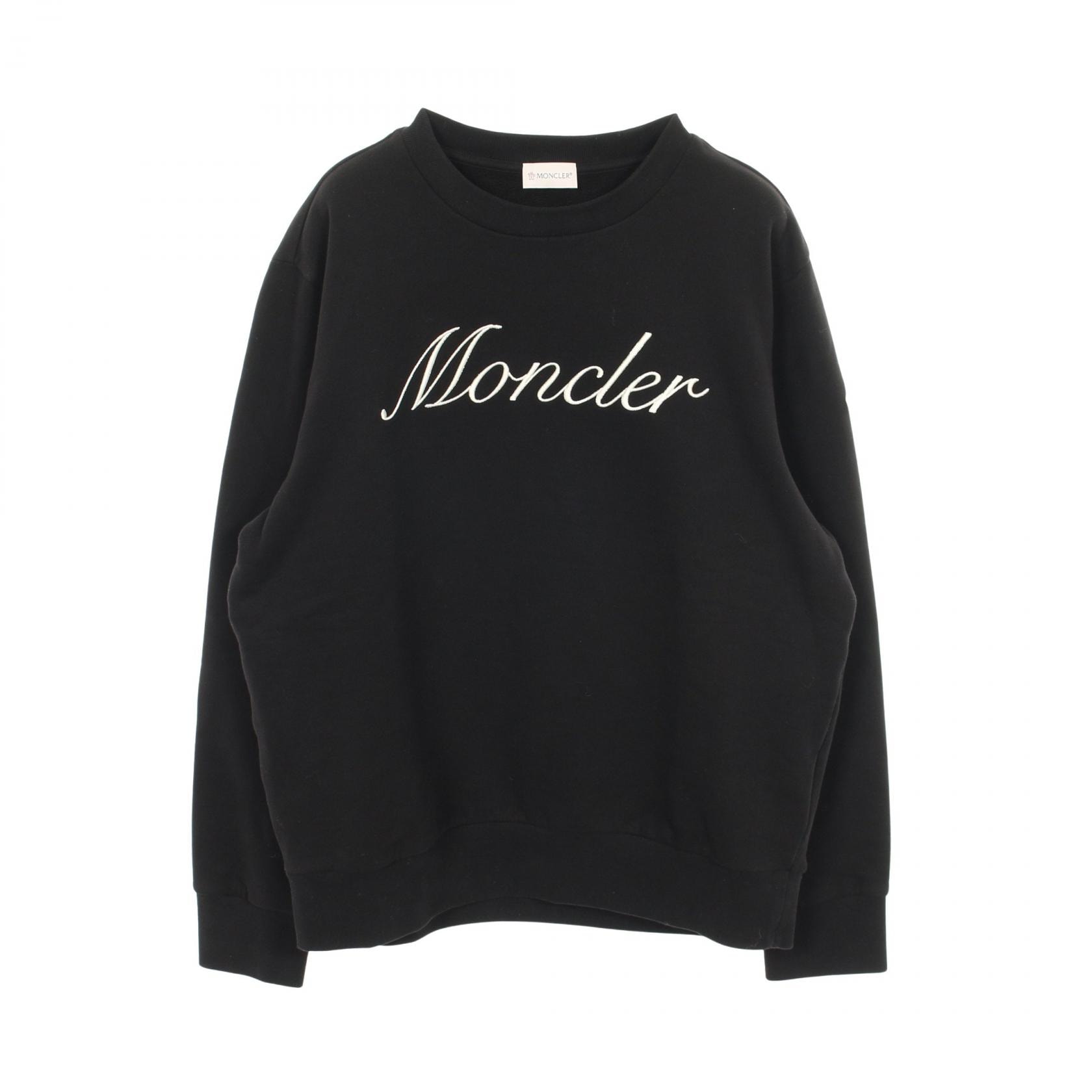 モンクレール MONCLER スウェット 衣料品 トップス コットン メンズ ブラック系 【中古】