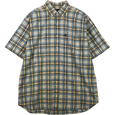 古着 00年代 ラルフローレン Ralph Lauren POLO JEANS COMPANY 半袖 ボタンダウン チェックシャツ メンズXL相当/eaa640952