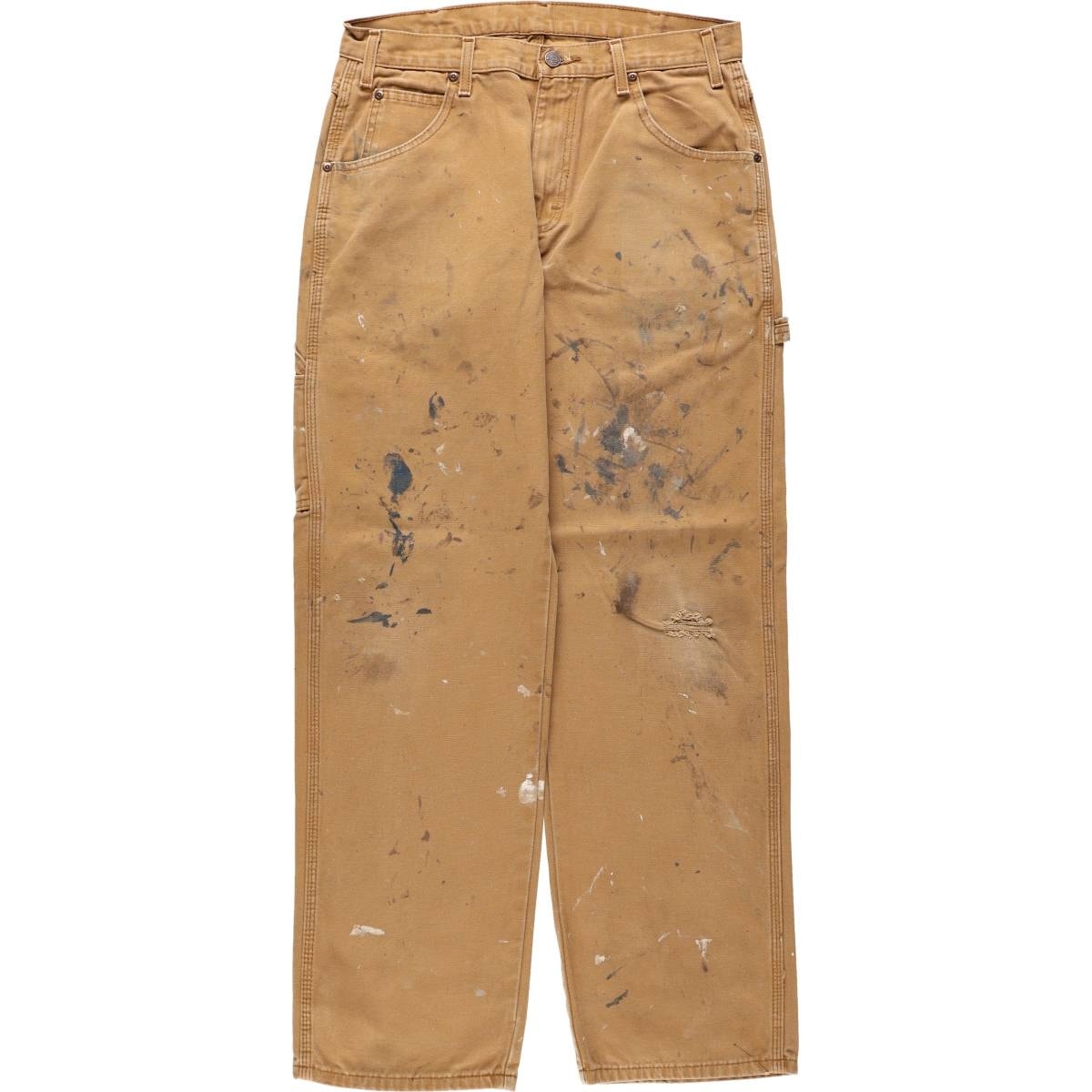 古着 ディッキーズ Dickies ペンキ ペイント ダックペインターパンツ メンズw32相当/eaa678214