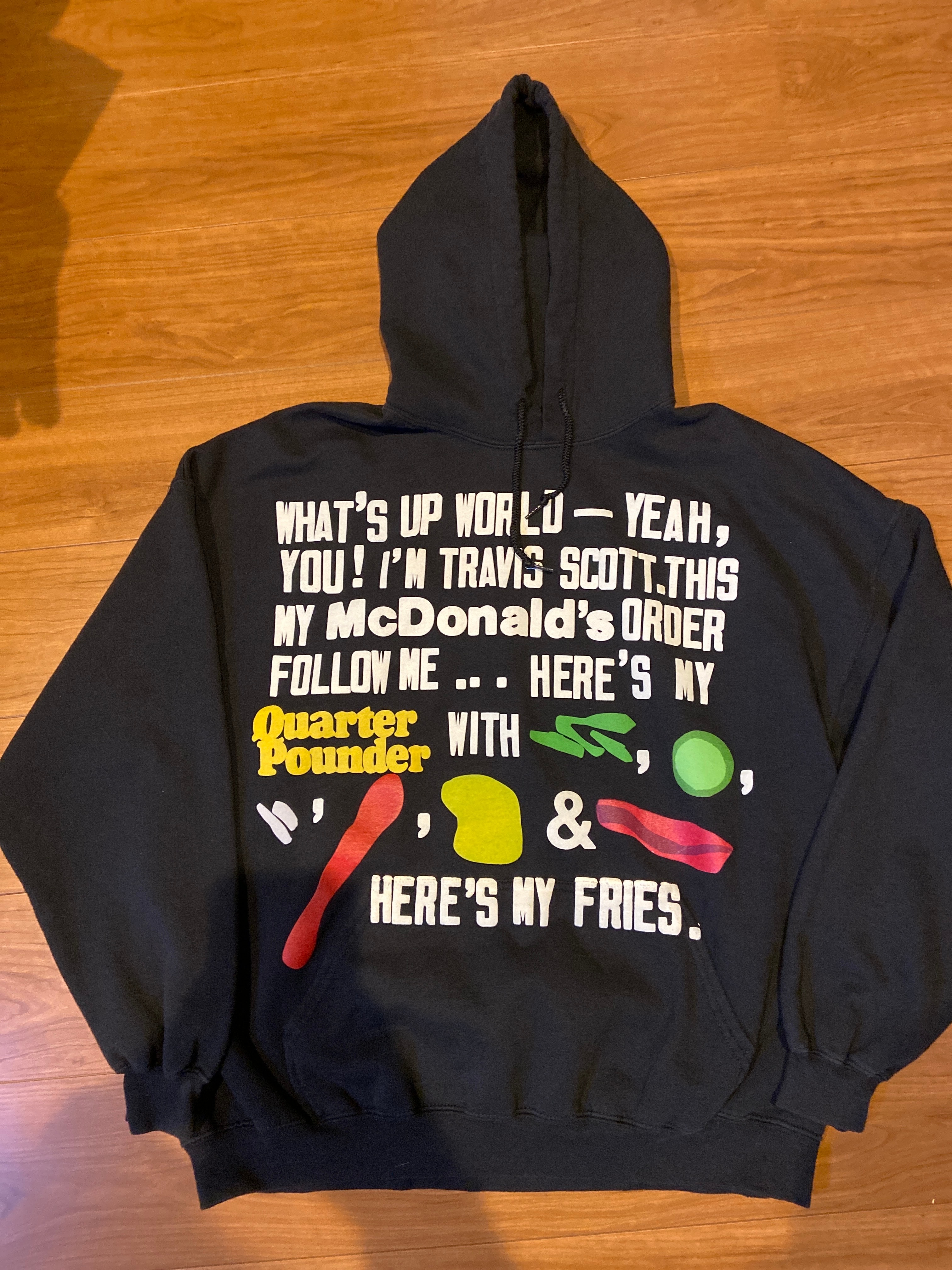 Travis Scott Cactus Jack x CPFM 4 CJ Script Hoodie "Black"