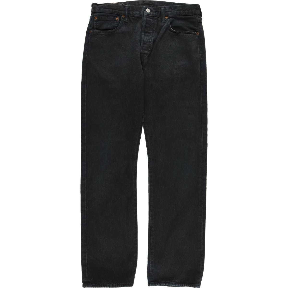 古着 リーバイス Levi's 501 ブラックデニム ストレートデニムパンツ メンズw32相当/eaa615378