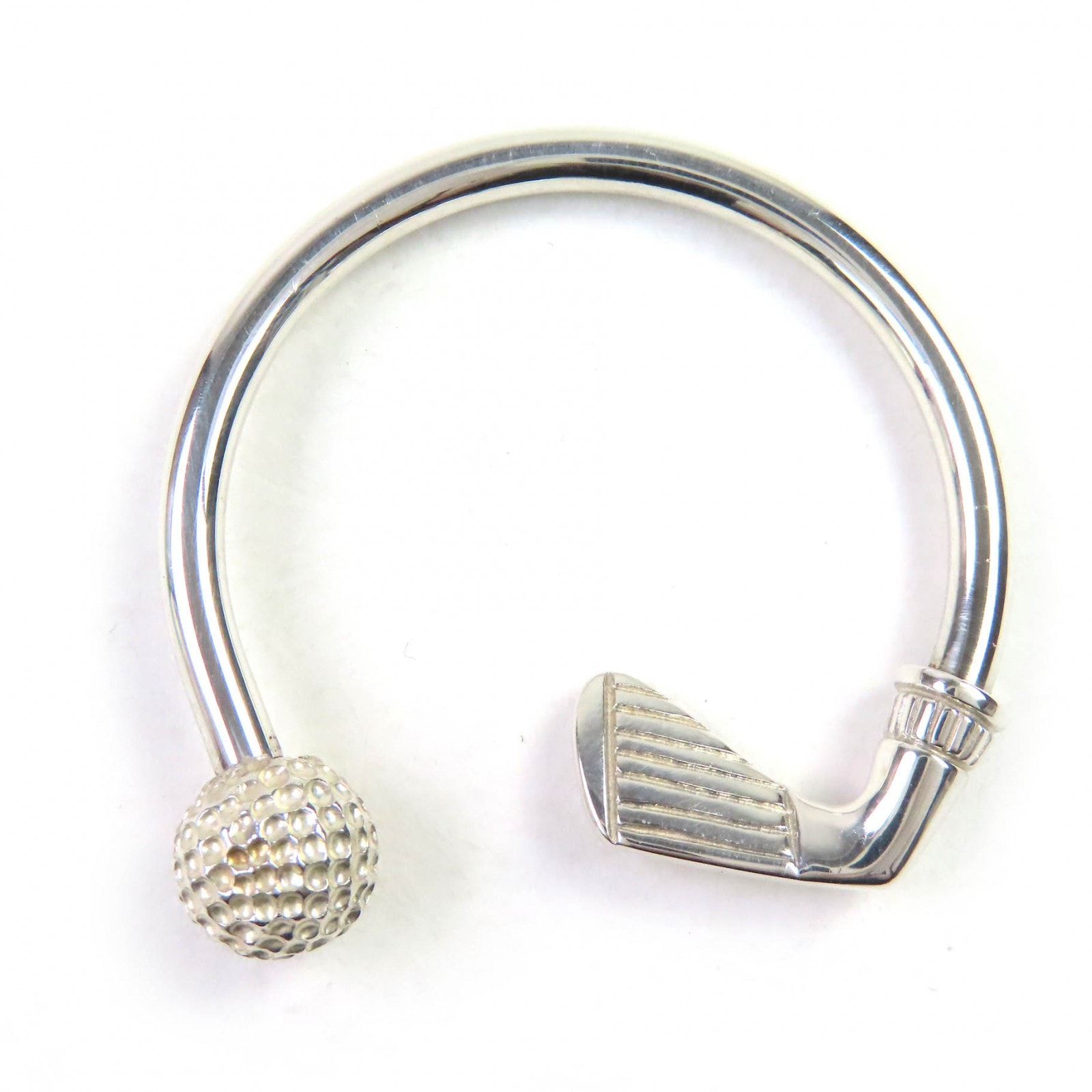 美品 ティファニー
 キーホルダー シルバー レディース