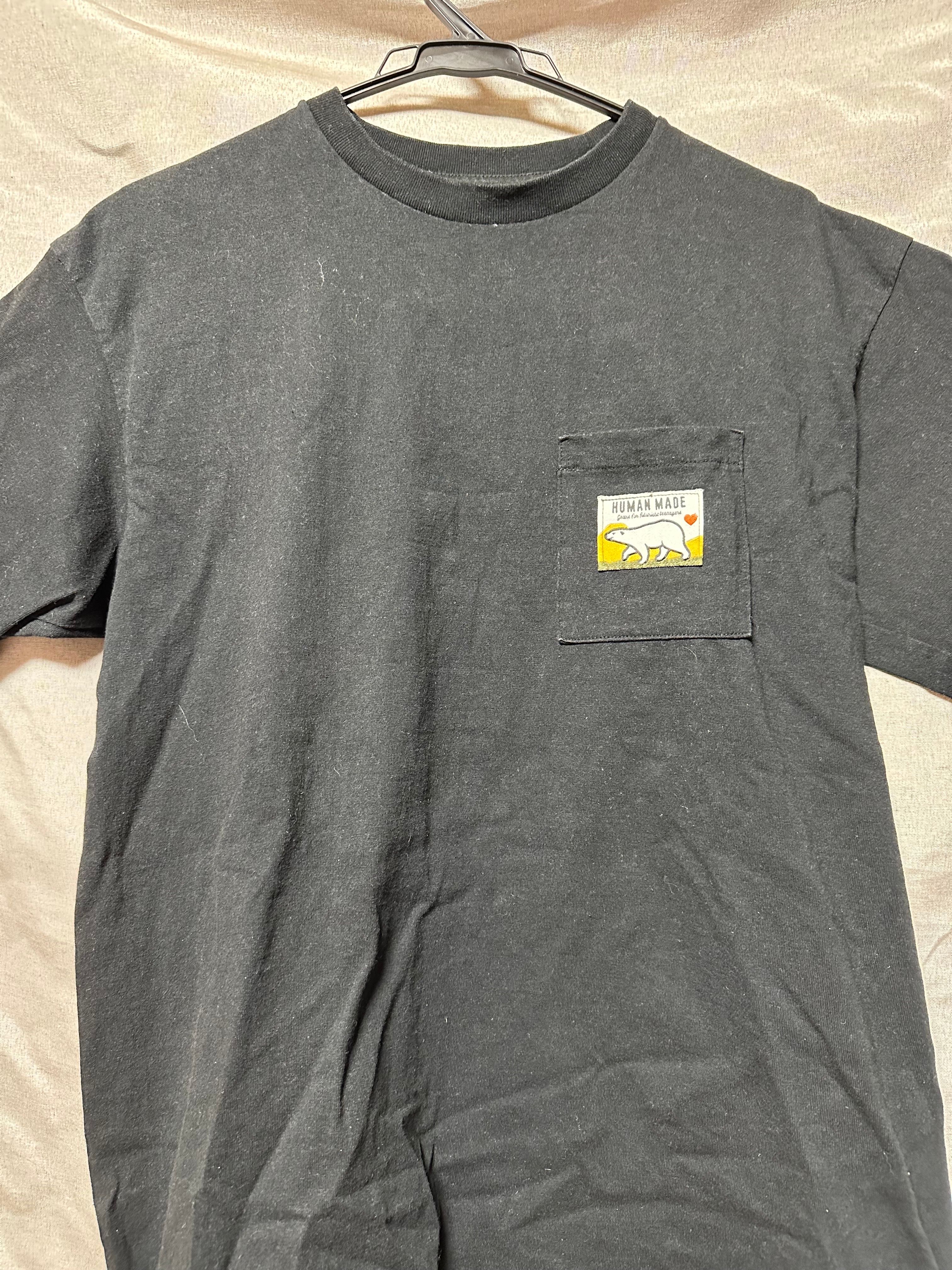 HUMAN MADE POCKET T-SHIRT "Black"