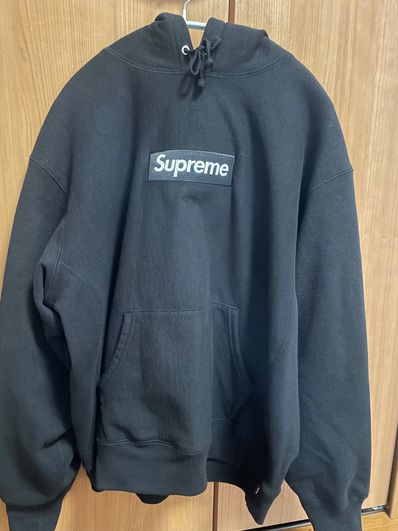 Supreme Box Logo Hooded Sweatshirt "Black" (23FW)