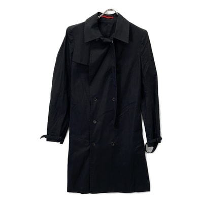 ワイズ YT-C51-356 赤タグ ヴィンテージ ブラック ステンカラーコート 4