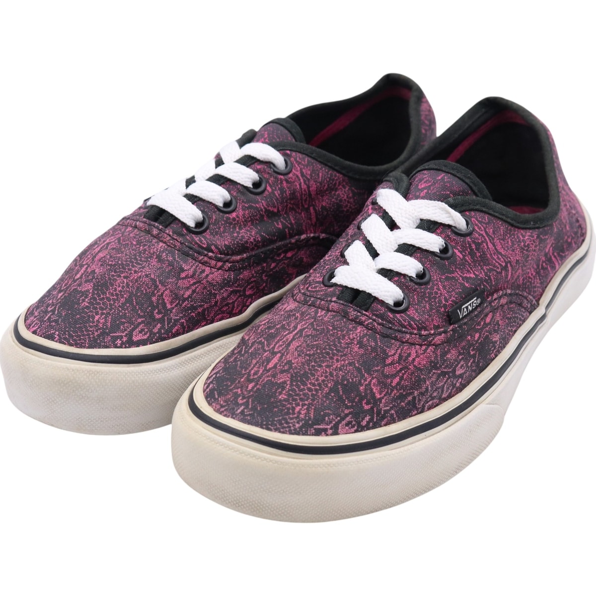古着 バンズ VANS AUTHENTIC オーセンティック 総柄 スニーカー 4 レディース22.0cm相当/saa011939