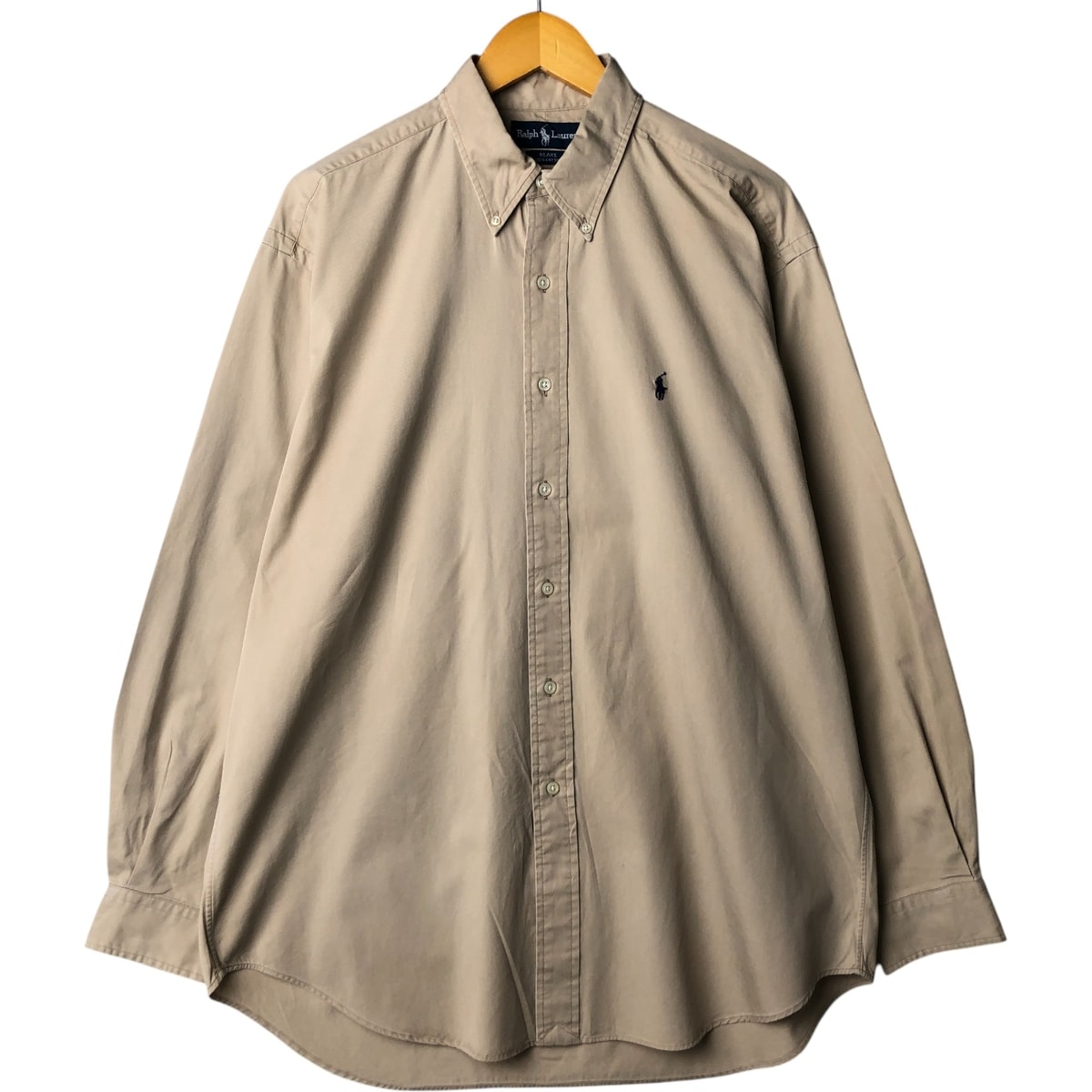 古着 ラルフローレン Ralph Lauren BLAKE 長袖 ボタンダウンシャツ メンズL相当/eaa568519