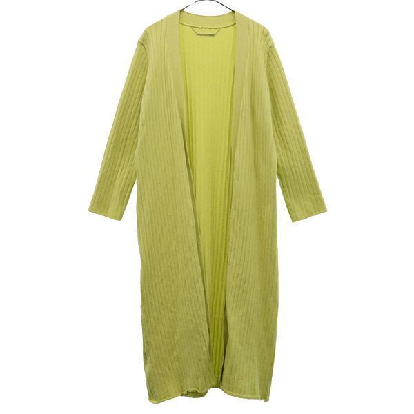 Mila Owen 長袖 リブ ニットカーディガン