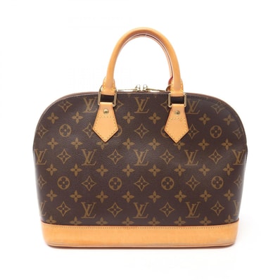 ルイ・ヴィトン LOUIS VUITTON アルマPM モノグラム ハンドバッグ バッグ PVCコーティングキャンバス レザー レディース ブラウン系 M51130 【中古】