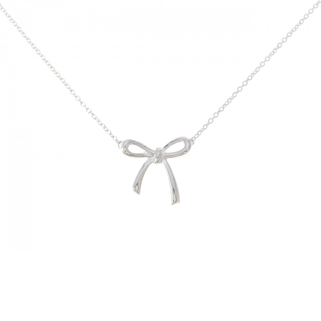 ティファニー ボウ ネックレス