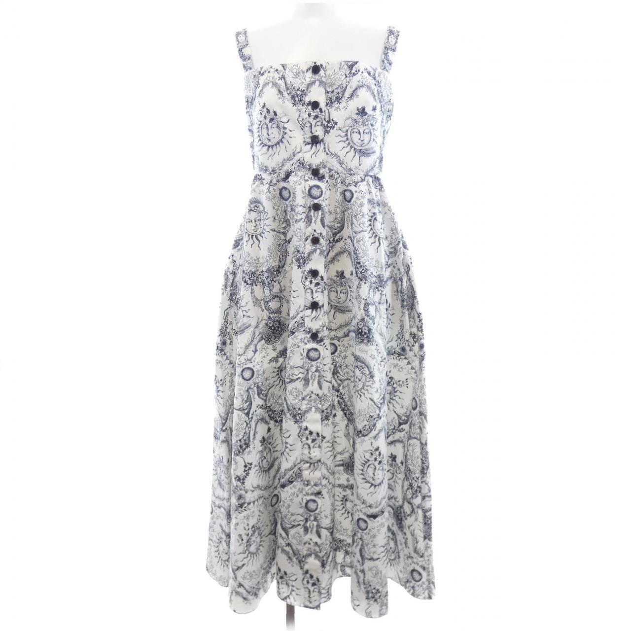 クリスチャンディオール CHRISTIAN DIOR DIORIVIERA FLARE MIDI DRESS 441D57A3816 ワンピース