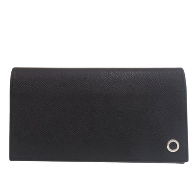 ブルガリ ブルガリブルガリ レザー ブラック 長財布