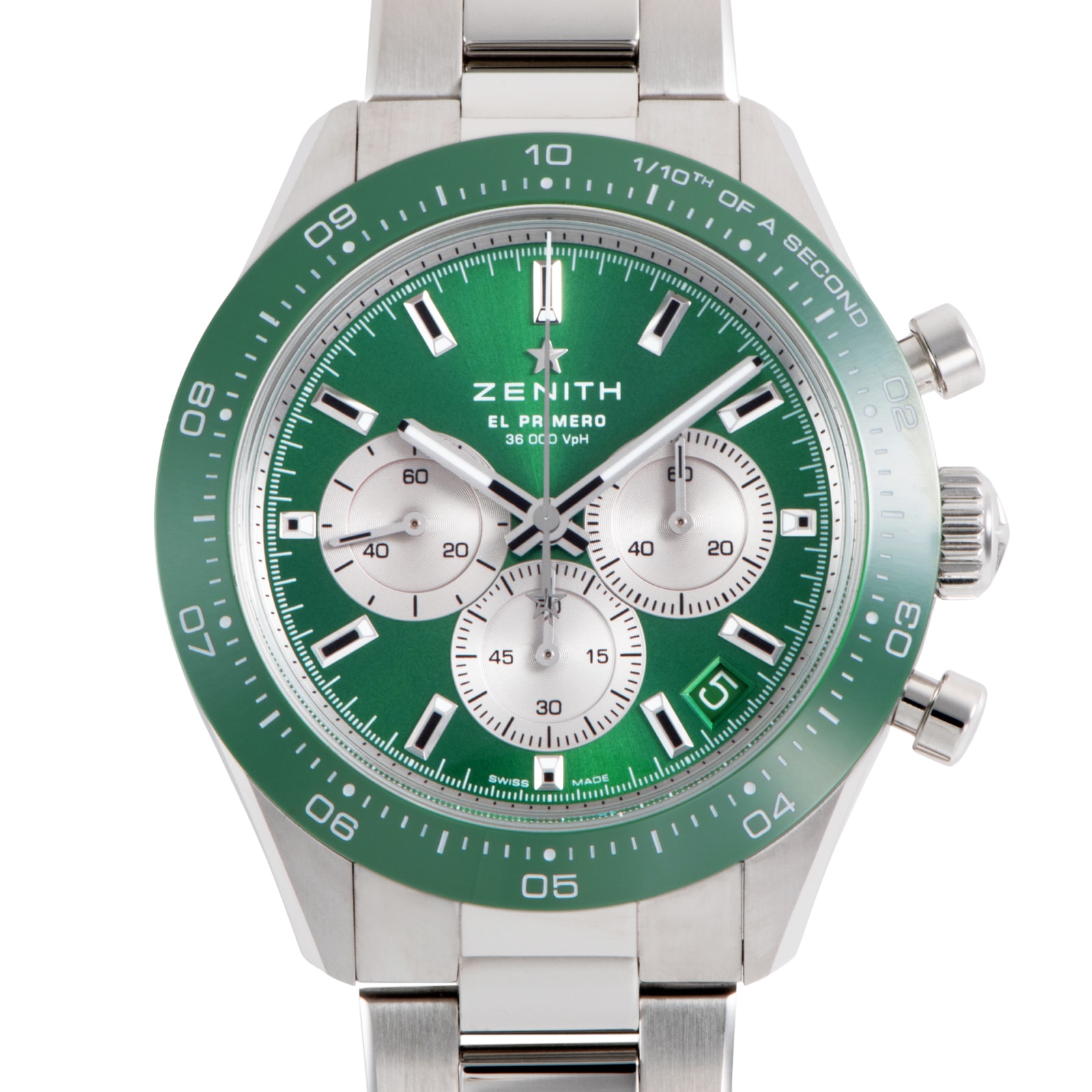 ZENITH ゼニス クロノマスター スポーツ YOSHIDA SPECIAL EDITION 03.3108.3600/57.M3100 保証書2024年 244本限定モデル ヨシダ ステンレススチール【中古】