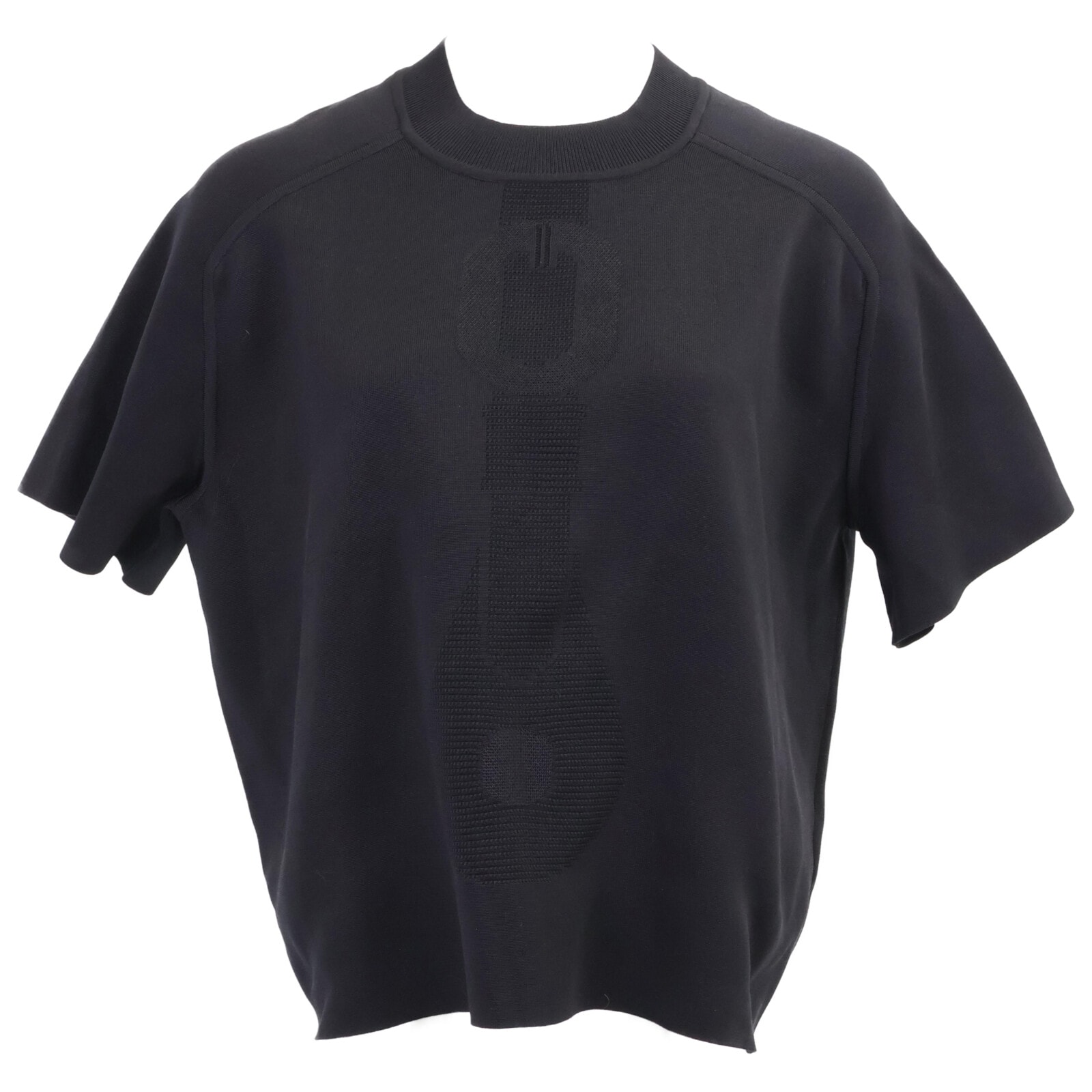 エルメス 【美品/国内正規】コーチイング シルク混 ショートスリーブ ニットセーター/ 38
