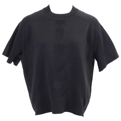 エルメス 【美品/国内正規】コーチイング シルク混 ショートスリーブ ニットセーター/ 38