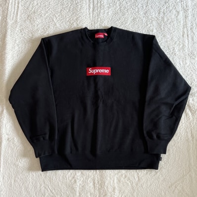 Supreme Box Logo Crewneck "Black" (22FW)