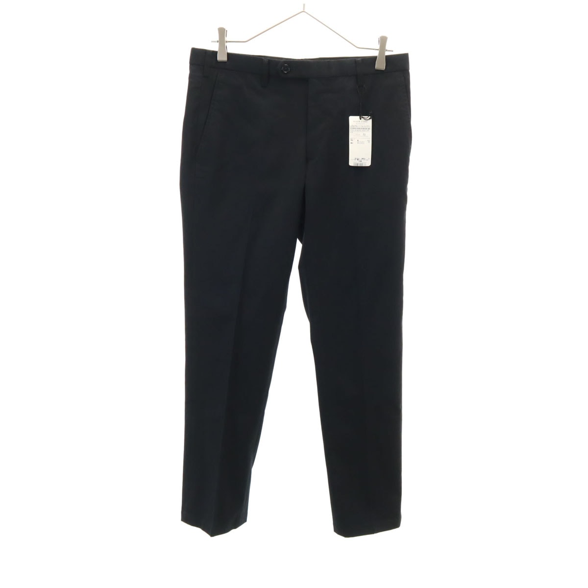 美品 BURBERRY BLACK LABEL バーバリーブラックレーベル スラックスパンツ 73 ブラック 三陽商会