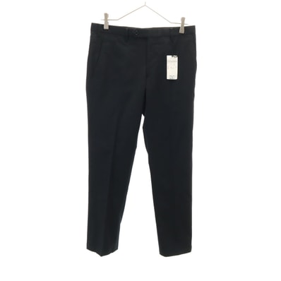 美品 BURBERRY BLACK LABEL バーバリーブラックレーベル スラックスパンツ 73 ブラック 三陽商会