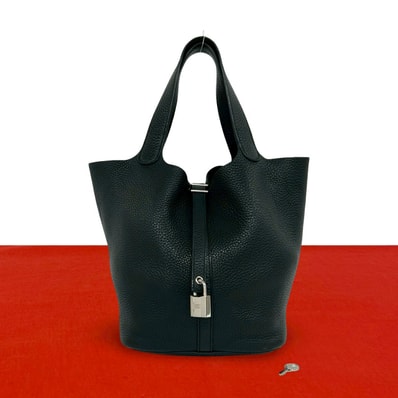 HERMES エルメス ピコタンロック MM トリヨンクレマンス ハンドバッグ ブラック
19901