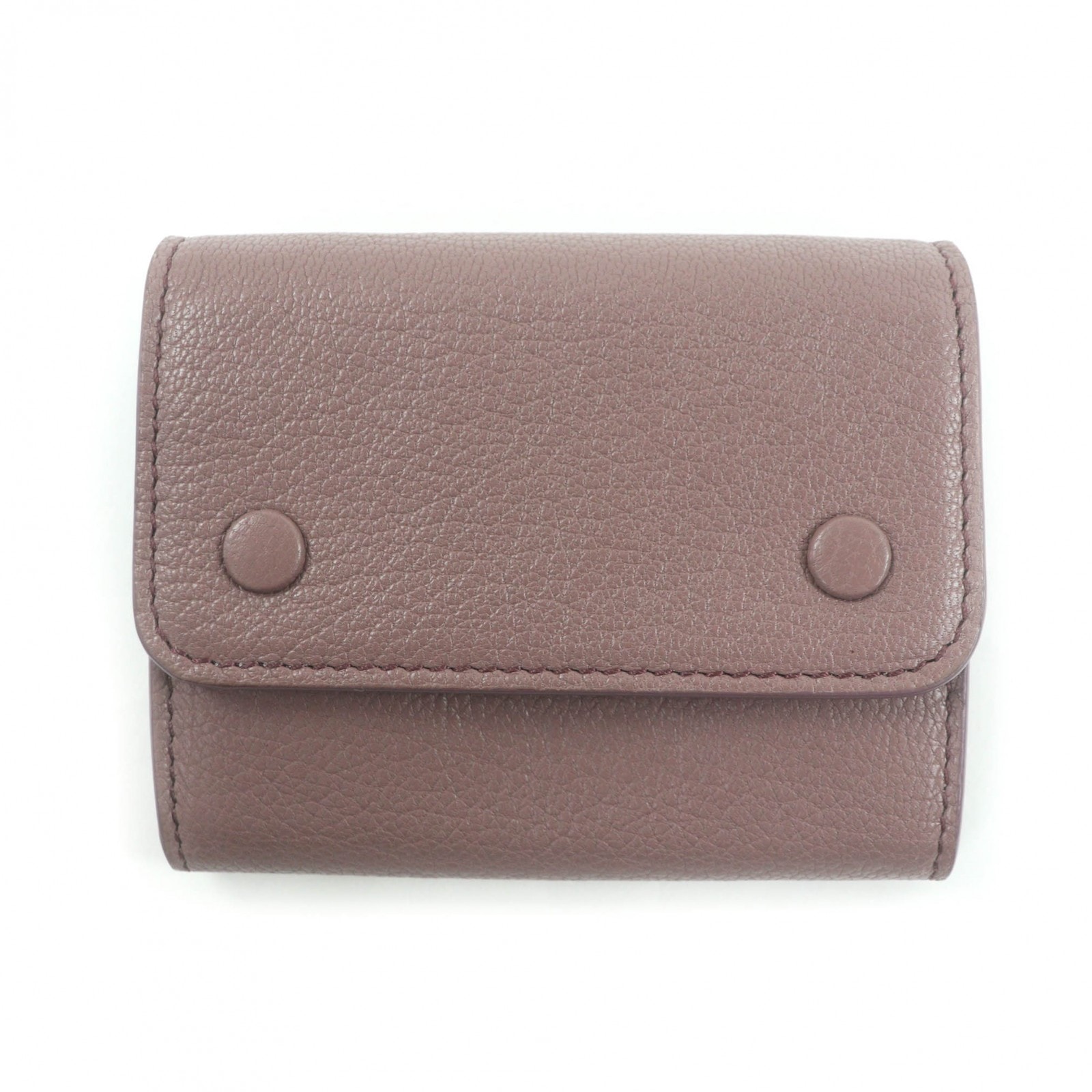 未使用品 メゾンマルジェラ コインケース 小豆色 SA3VX0010