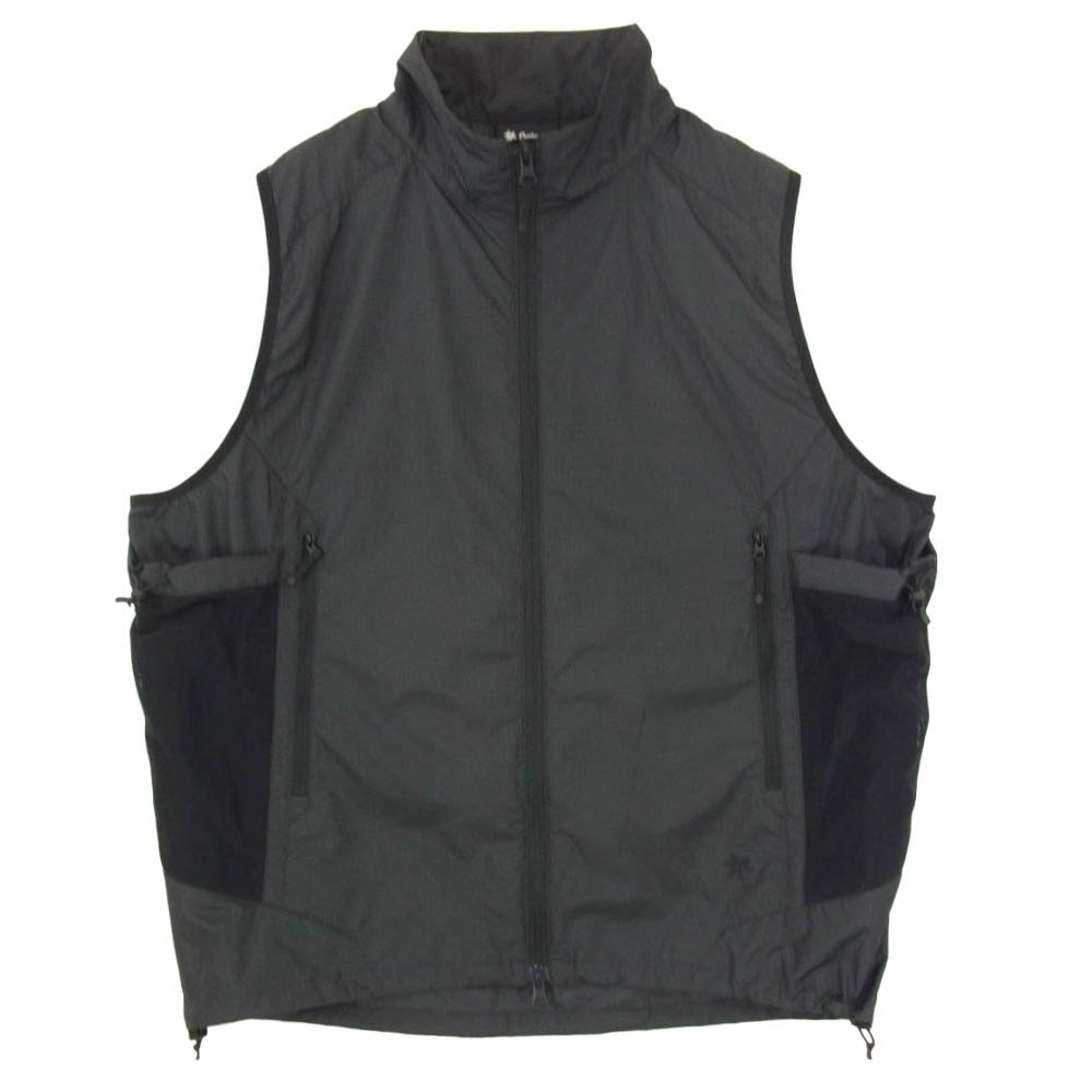 Goldwin ゴールドウィン 24SS GL14512U × BEAUTY&YOUTH UNITED ARROWS 別注 PACK VEST ビューティーアンドユース ユナイテッドアローズ パック ナイロン ベスト ブラック系 2【美品】【中古】