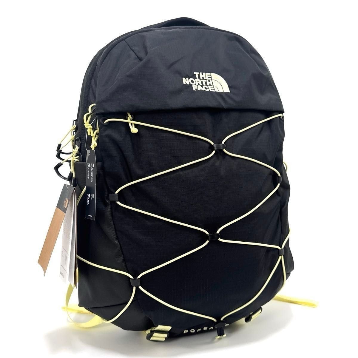 ノースフェイス リュックサック バックパック W ボレアリス ブラック イエロー ナイロン 27L 大容量 NORTH FACE