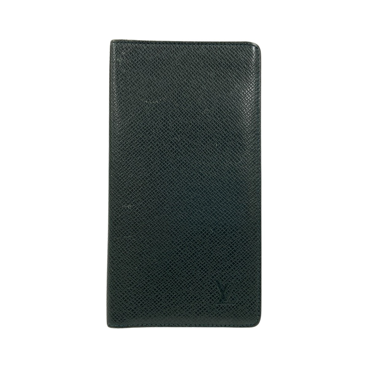 〇〇LOUIS VUITTON ルイヴィトン タイガ ポルト バルール カルト クレディ 二つ折り財布 M30394 グリーン 現状渡し ジャンク品