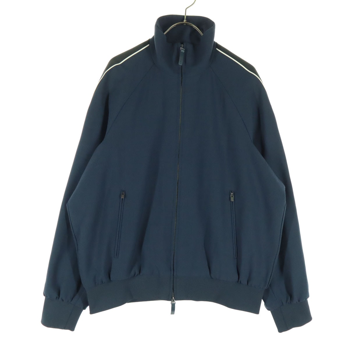 美品 Calvin klein カルバンクライン 長袖 トラックジャケット XS ネイビー ジャージ