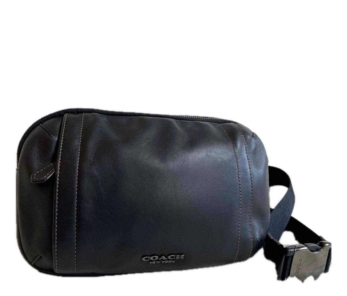 COACH コーチ コクーン オールレザー ボディバッグ ウエストバッグ
