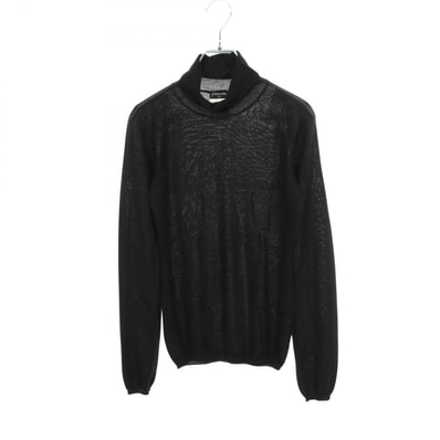 シャネル CHANEL ココマーク タートルネック ニット 衣料品 トップス カシミヤ レディース ブラック系 P21872V01376 【中古】