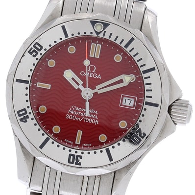 オメガ シーマスター300 丸井限定 2582.61 レディース 【中古】