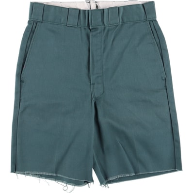 古着 80~90年代 ディッキーズ Dickies カットオフ ワークショーツ ショートパンツ USA製 レディースL(w28)相当 ヴィンテージ/eaa560197