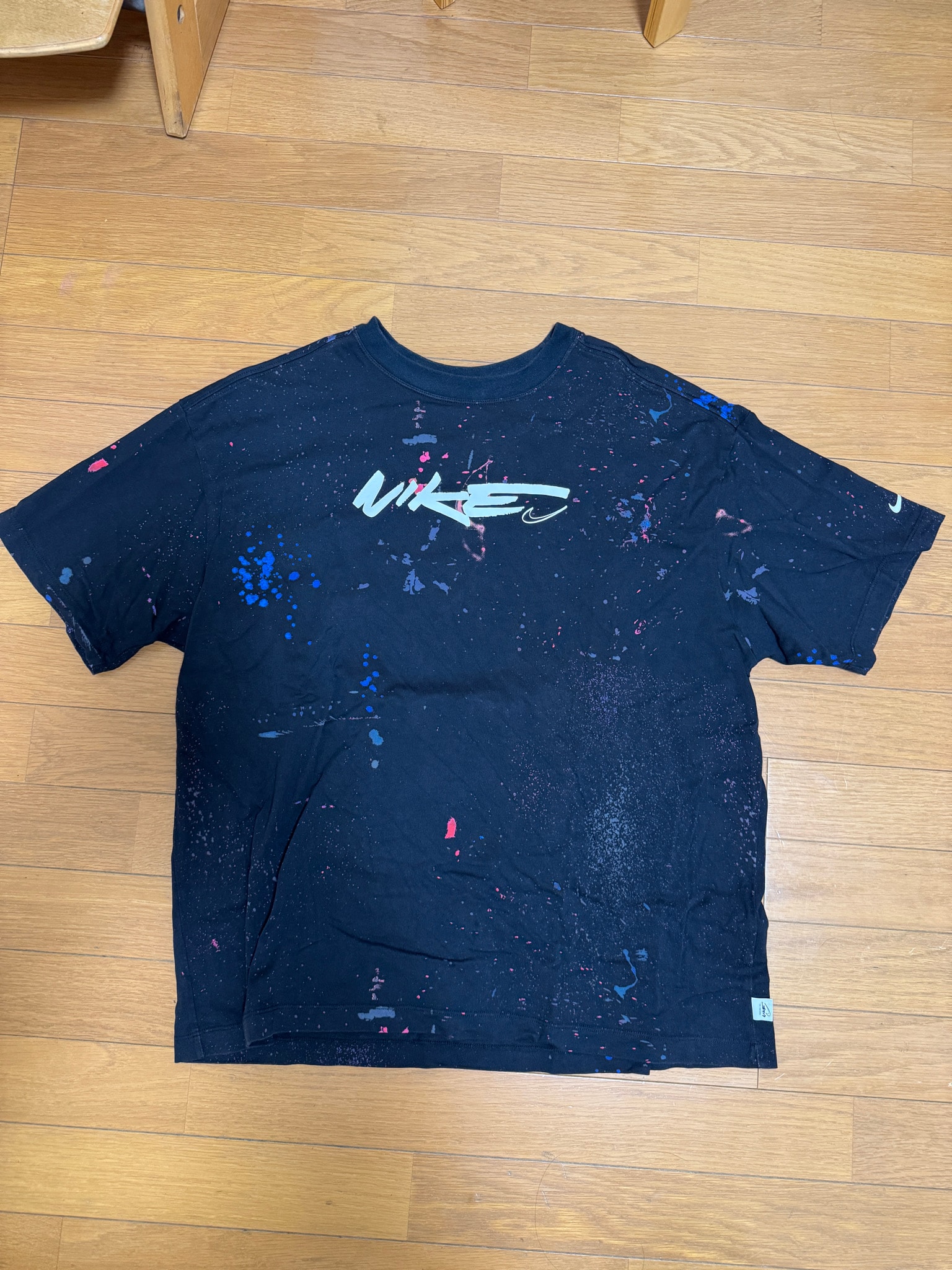 Nike x Futura Oversized Short-Sleeve T-Shirt "Black"