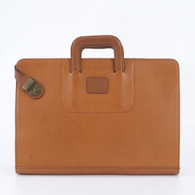 ■美品 バーバリー ビジネス バッグ レザー