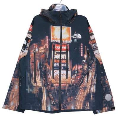 Supreme x The North Face Taped Seam Shell Jacket "Times square" NP52207I x NF0A82RK