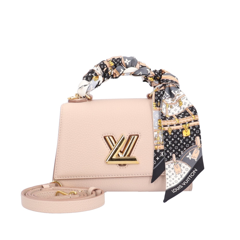 ルイヴィトン ツイストワンハンドルBB ショルダーバッグ M59090 ベージュ レディース LOUIS VUITTON  中古