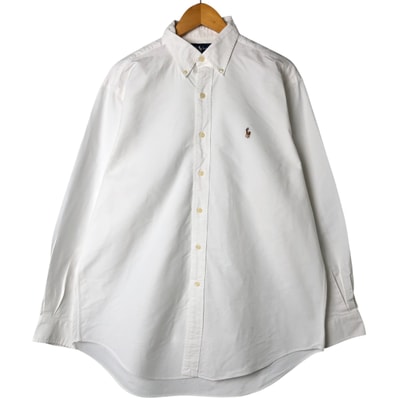古着 ラルフローレン Ralph Lauren YARMOUTH 長袖 ボタンダウンシャツ メンズL相当/eaa543526