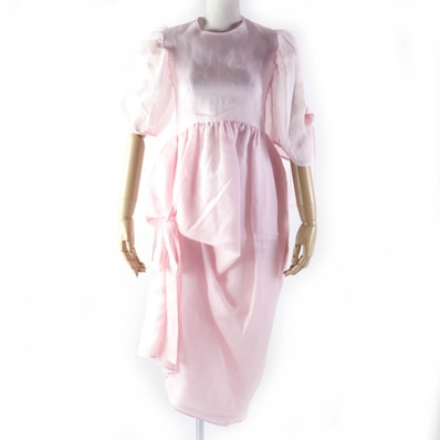 未使用品 セシリーバンセン リボン ワンピース DELANY DRESS UK6
