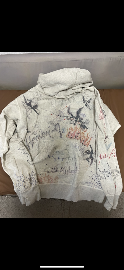 SAINT Mxxxxxx x Dr.Woo HOODIE "Grey"