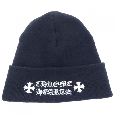 Chrome Hearts Wool Watch Cap Logo Embroidery Beanie "Black"