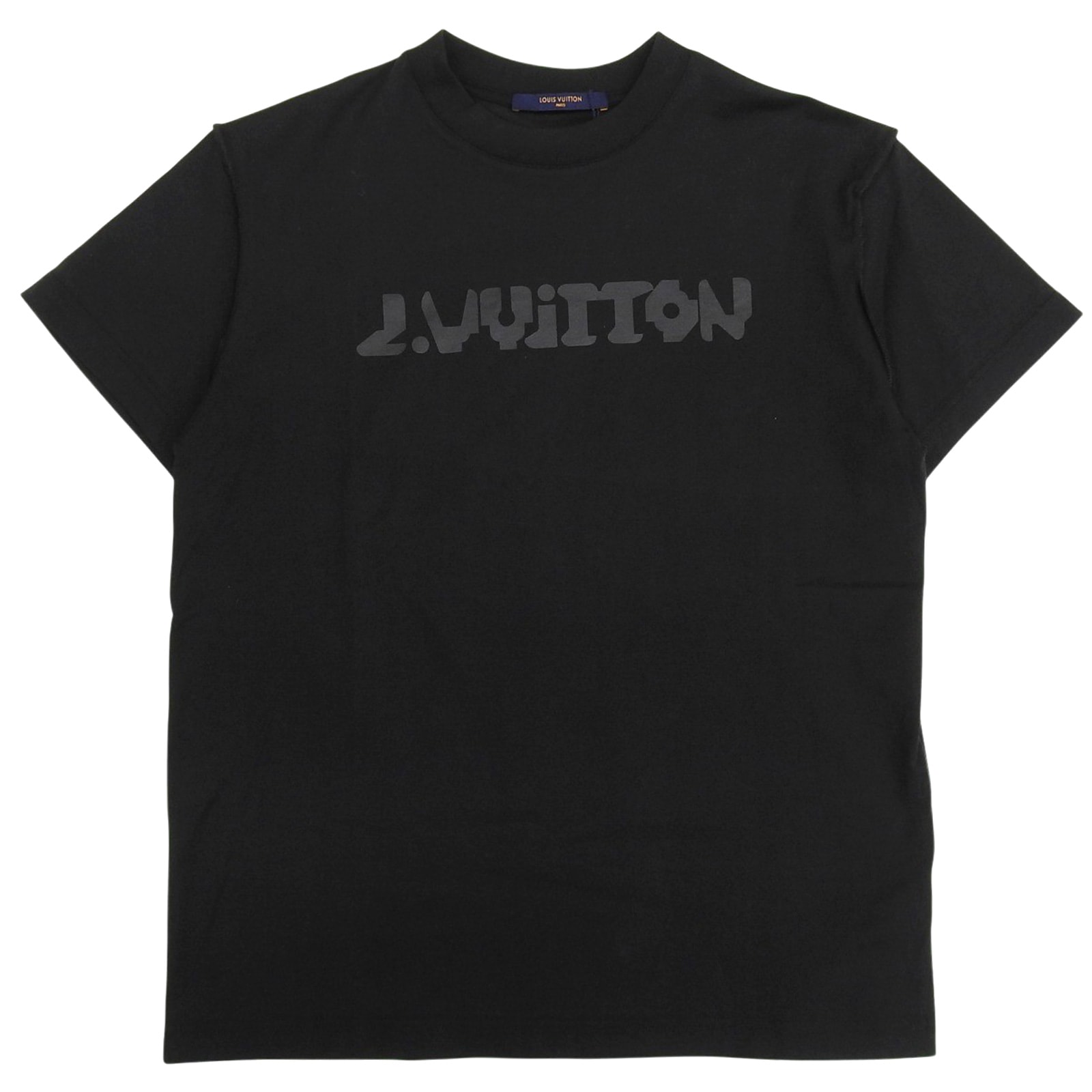 未使用品 ルイヴィトン 半袖Tシャツ ブラック メンズ XS