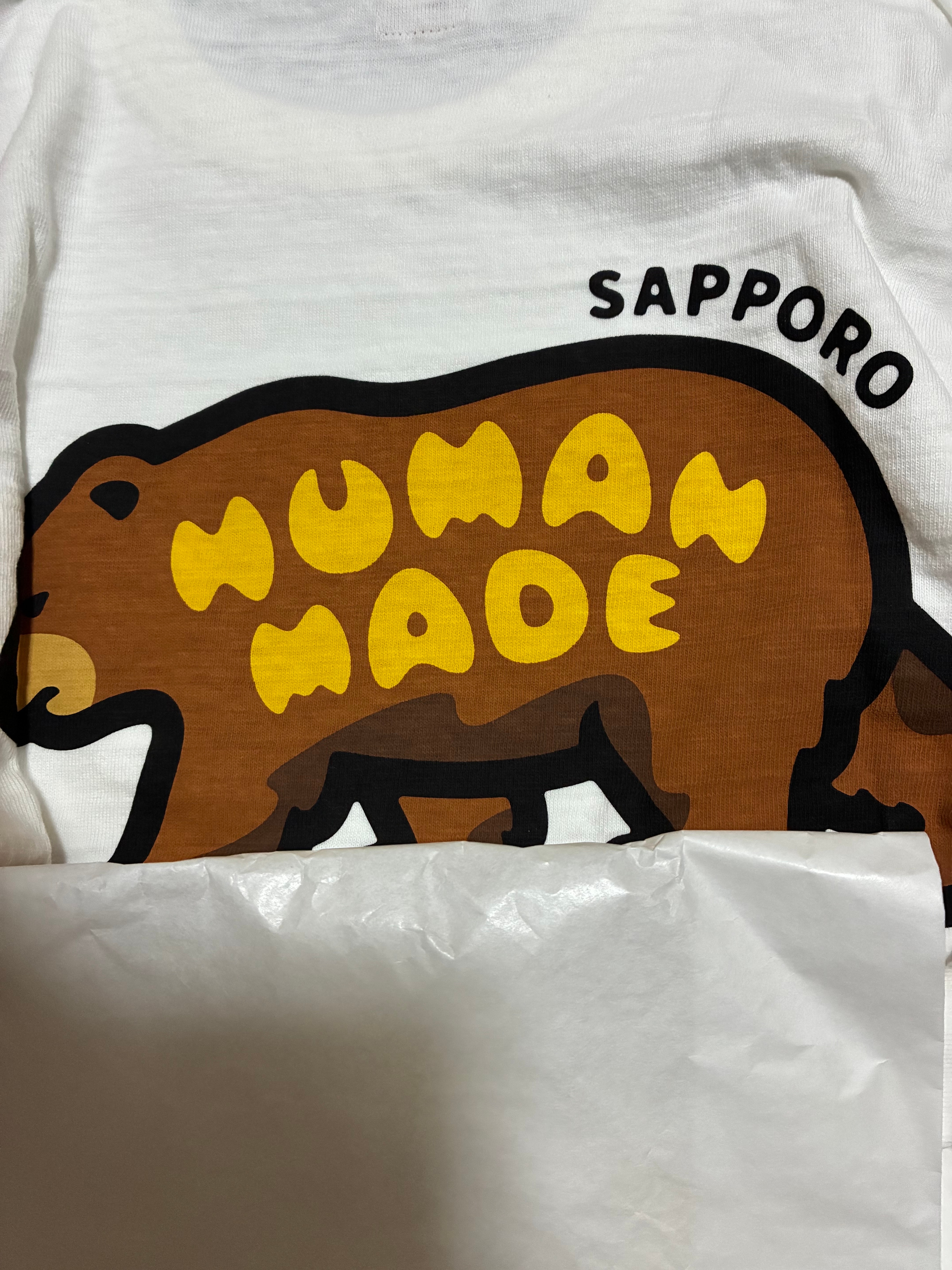 ヒューマンメイド　札幌限定　ポケットTシャツ