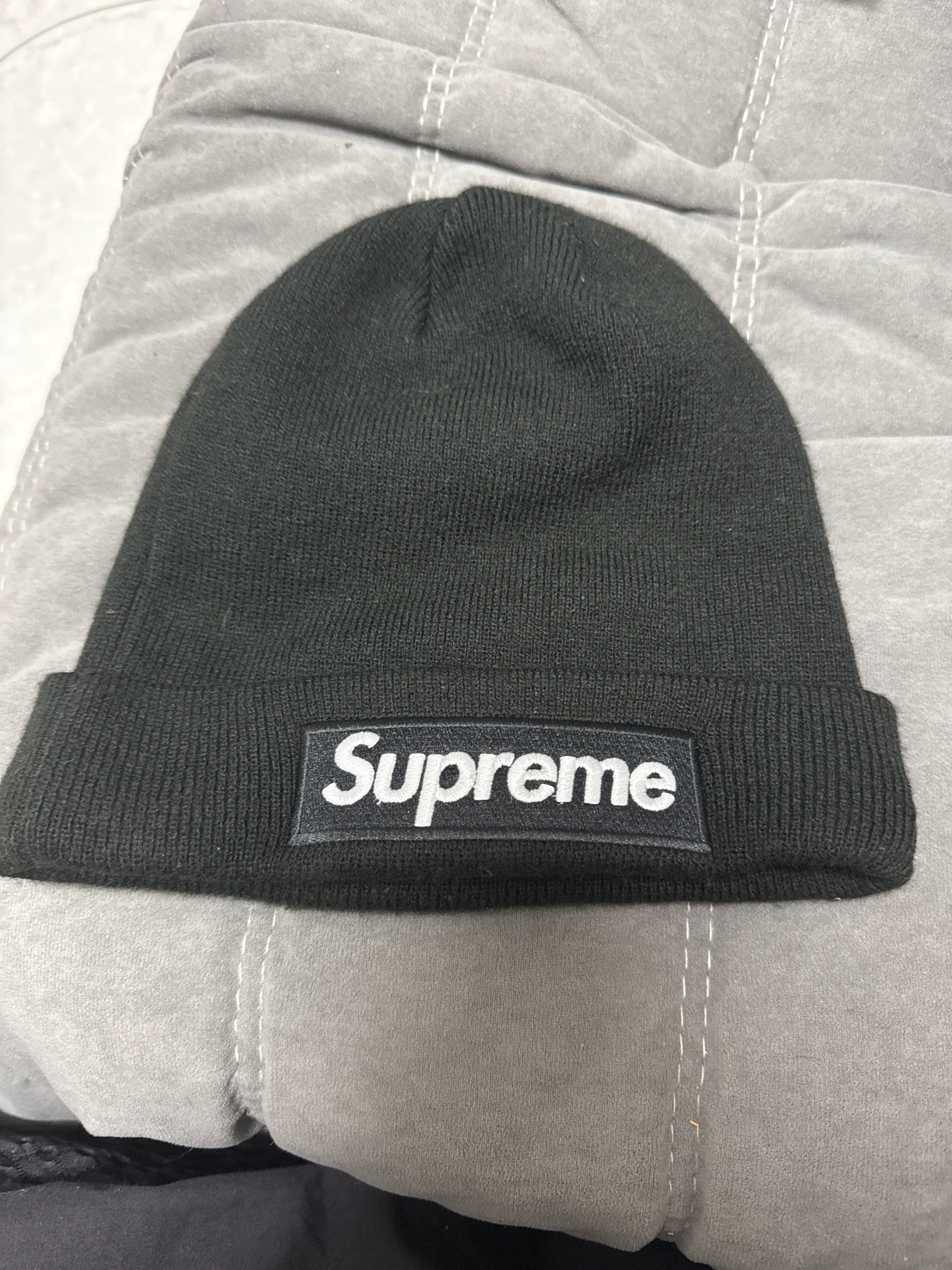 Supreme New Era Box Logo Beanie "Black" (23FW)