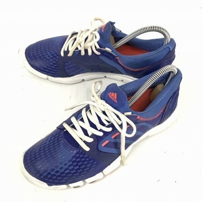 adidas/アディダス★adipure TR 360/アディピュア トレーナー/ランニングシューズ【24.0/青】◆B-140