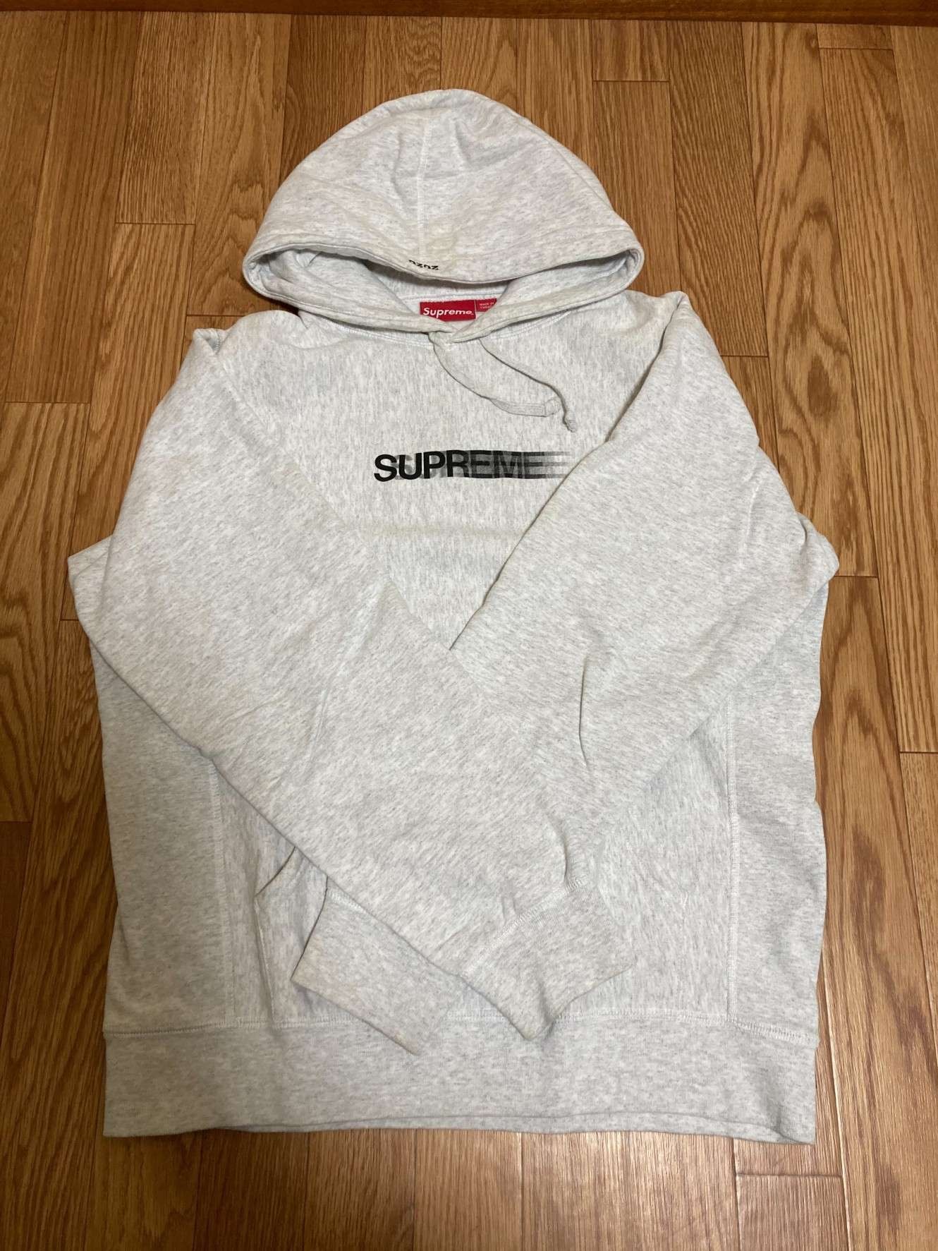 Supreme Motion Logo Hooded Sweatshirt "Grey" (20SS)