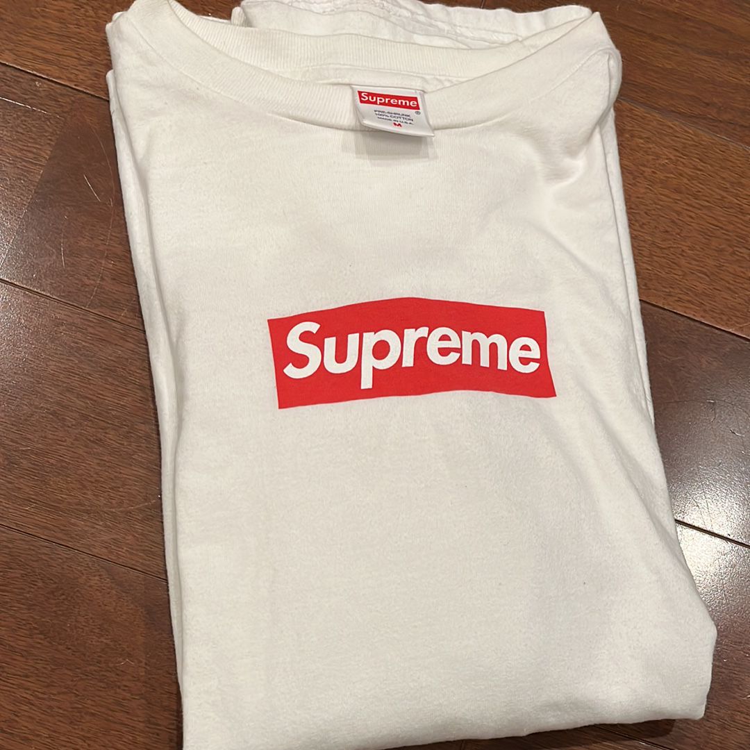 Supreme Box Logo L/S Tee "White"