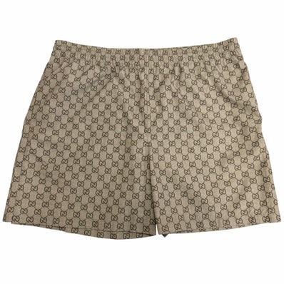 極美品 グッチ ショートパンツ ベージュ メンズ 52 864932