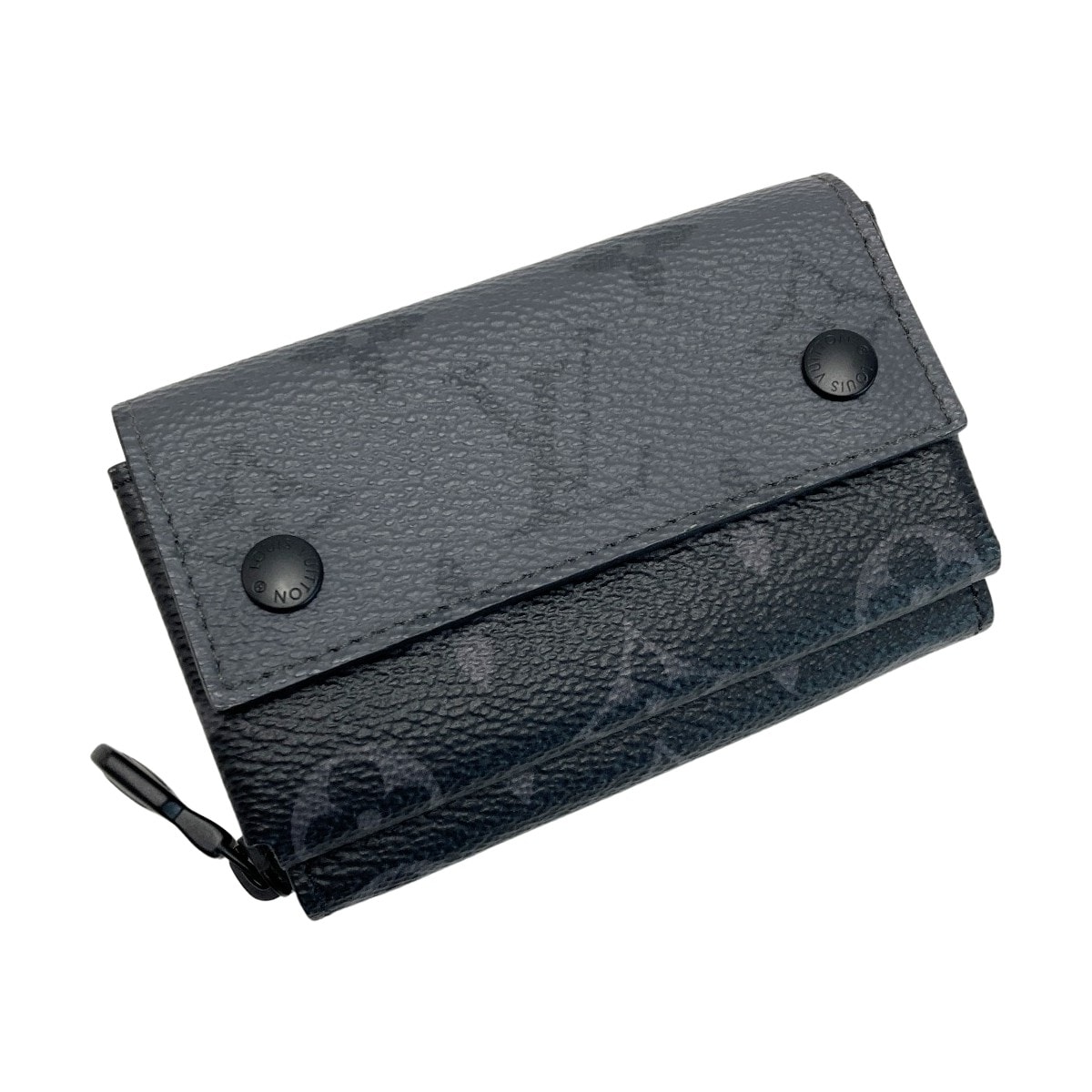 ☆☆LOUIS VUITTON ルイヴィトン モノグラム エクリプス ジッピー オーガナイザー M82771 ブラック コインケース 財布 箱・布袋